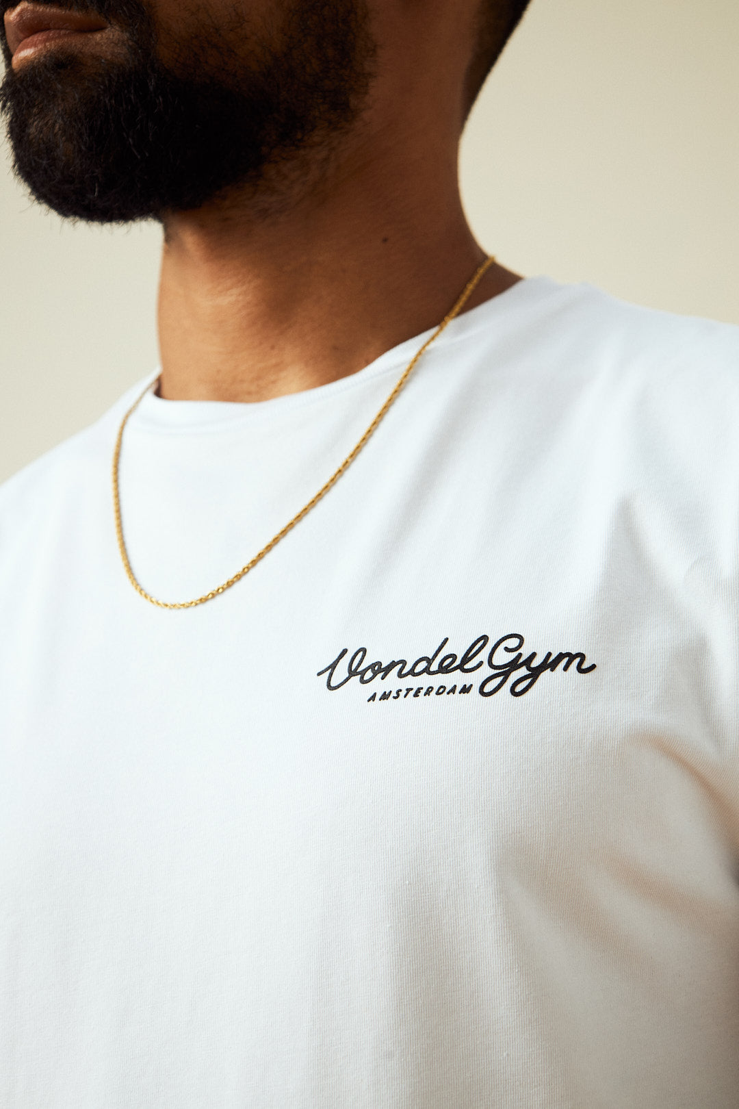 Vondelgym T-shirt white