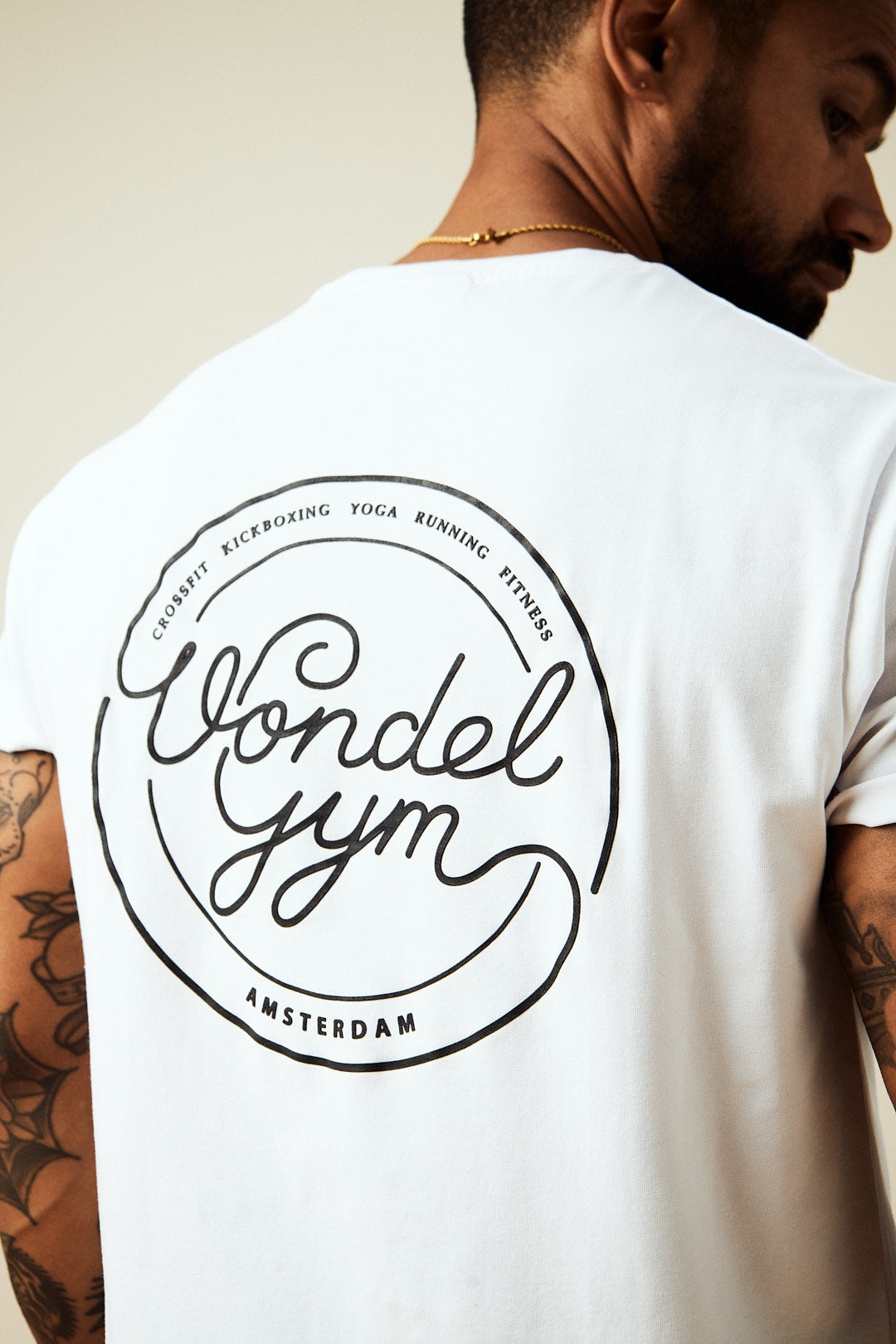 Vondelgym T-shirt white